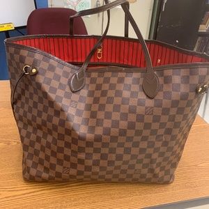 Authentic Louis Vuitoon NeverFull GM Damier Tote